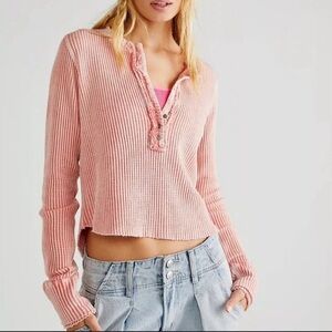 NWOT FREE PEOPLE ONE COLT THERMAL SIZE SMALL